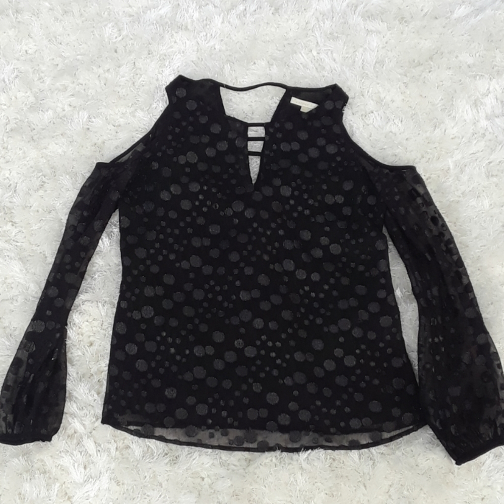 Cooper and Ella black blouse xs